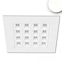 LED Panel UGR<16 Line 625, BAP geeignet, IP40, 16 Lichtauslässe , 36W 4000K 4200lm, weiß, 1-10V dimmbar