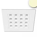 LED office panel UGR<16 Line 625, IP40, 16 light outlets, 36W 3000K 4100lm, white, 1-10V dimmable