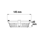 ISOLED LED Downlight UGR<19, BAP geeignet, Colorswitch, CRI >90, dimmbar, Ø14.5cm, 18W 3000|3500|4000K 1250lm 90°