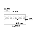ISOLED LED HEQ930 Flex strip High Bright, 24V, 22W, IP20, 3000K