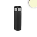 LED Bollard pole light-5, IP54, 6W 3000K 280lm, aluminium, sand black, height 30cm