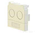 Accessory for FastFix LED linear system - IP54 endcap, white