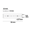 LED CRI930 Linear 48V-Flex strip, 8W, IP68, 3000K
