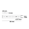 LED CRI940 Linear 48V-Flex strip, 13W, IP20, 4000K