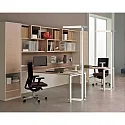 ISOLED LED Office Pro Stehleuchte Up+Down, 40+40W, mit Licht-/Bewegungssensor, UGR<19, neutralweiß, Dimm-Regler