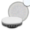 LED Leuchtmittel 30SMD, 230V, GX53, 6W 6500K 525lm 120°, kaltweiß, nicht dimmbar, matt