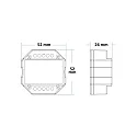 ISOLED Sys-Pro Push/Funk MESH-Switch Ein/Aus, Drucktaster, 100-240V, 360W