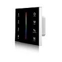 Sys-Pro RGB+W recessed touchremot + DMX output, 4 zones, 230V, black