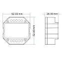 ISOLED dimmer Sys-Pro, white matt