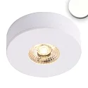 LED Ein- und Unterbauleuchte MiniAMP, 3W, 24V DC, drehbar, dimmbar, 3W 4000K 240lm 60°, Weiß
