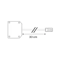 ISOLED distributor MiniAMP 2-pole, white