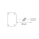 ISOLED distributor MiniAMP 2-pole, white