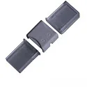 Clip-connector (max. 5A) for 4-pole IP68 LED strips (with 1.2cm width and pitch >0.8cm)
