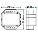 ISOLED Sys-Pro 2-Push Input, Funk-Output für Switch/Dimm/CCT/ RGB/RGB+W Empfänger, 100-240V