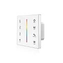 Sys-Pro recessed RGB+W touch remote + DMX output, 4 zones, 230V, white