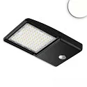 LED Fluter Street Light HE75 mit Tageslicht- und Bewegungssteuerung, IP66 IK08, 75W 4000K, 1-10V dimmbar, schwarz