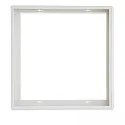 Zubehör für LED - Aufbaurahmen, Aluminium, weiß RAL 9016, Panel 625 (62.5 x 62.5cm), Schnellmontage