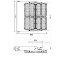 ISOLED floodlight dimmable IP66