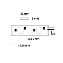 ISOLED LED WS2815 Digital SPI Flexband, 12V, 8W, IP68, RGB