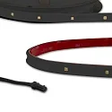 LED UV-C MiniAMP Flexband 270nm zur Flächendesinfekton, IP54, 12V DC, 6W, Kabel einseitig mit male-Stecker, 116cm, schwarz