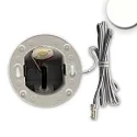 Outdoor LED Wandeinbauleuchte Sys-Wall68 MiniAMP, IP44, 24V DC, 3W 4000K 120lm 38°, dimmbar, inkl. Einputzdose, ohne Cover