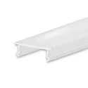 Zubehör für Profil PURE12 / PURE14 / STAIRS13 - Abdeckung COVER40, opal/satiniert, 65% Transluzenz, 200cm