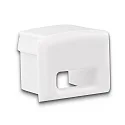 Accessory for profile PURE12S - endcap (1 pc.), EC78W, white, with cable opening