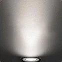 ISOLED LED Einbauleuchte Slim68 MiniAMP schwarz, rund, 8W, 24V DC, neutralweiß, dimmbar