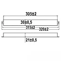 ISOLED Outdoor LED PWM-Trafo 24V/DC, slim, Push/DALI-2 dimmbar, IP67, SELV, 0-100W