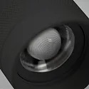 ISOLED LED 3-Phasen Spot-Strahler, IP20, 8W, fokussierbar 20°-55°, CRi>90, kardanisch, schaltbar, 4000K 740lm, schwarz matt