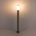 ISOLED bollard lamp 1100 cylindrical, with sensor, switchable E27 IP44, stainless steel 