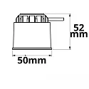 ISOLED LED module HCL SUNSET 5-pole, RGBW 8W 490lm RGB + 3000K 60° CRI 90-100 dimmable