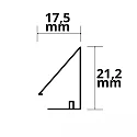 ISOLED Zubehör für Wandeinbauleuchte SYS-WALL(68?) - Einbaufeder / Klammer