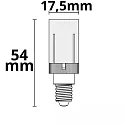 ISOLED LED Leuchtmittel Stabform 32SMD, E14, 3.5W 2700K 354lm 270°, nicht dimmbar, klar