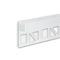 LED Fliesenprofil UP10, weiß RAL 9003, 200cm