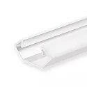 LED Eckprofil CORNER11n Aluminium, 200cm, weiß RAL9010