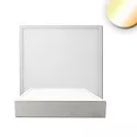 LED Deckenleuchte PRO, eckig, 170mm, 15W, ColorSwitch 2700|3000|4000K, IP20, dimmbar, weiß