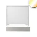 LED Deckenleuchte PRO, eckig, 225mm, 24W, ColorSwitch 2700|3000|4000K, IP20, dimmbar, weiß
