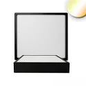 LED Deckenleuchte PRO, eckig, 225mm, 24W, ColorSwitch 2700|3000|4000K, IP20, dimmbar, schwarz