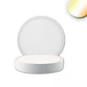 LED Deckenleuchte PRO, rund, 120mm, 8W, ColorSwitch 2700|3000|4000K, IP20, dimmbar, weiß