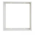 Aufbaurahmen für LED Panels 625x625mm, Höhe 5cm, steckbare Schnellmontage, IP20, weiß