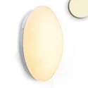 wall and ceiling luminaire IP54, white 