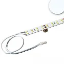 LED T5/T8 Umrüst-Platine, IP20, 55cm, 88 LED, MiniAMP-Steckanschluss + Haltemagnete, 24V DC, ohne Cover, kürzbar, dimmbar