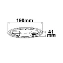 ISOLED LED module EXCHANGE MODULE CCT DIM - Ø 19.0CM round, with switch, CCT Switch