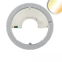 LED Umrüst-Platine für runde Leuchten, IP42, 220-240V AC, ColorSwitch, 160 lm/W, mit Haltemagnet, dimmbar, Ø 29.7cm