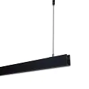 surface-mounted track TRACK48 SURFACE 4-pole, magnetic mounting, black