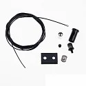 accessories wire suspension TRACK48 SURFACE (FLAT) set of 2, black