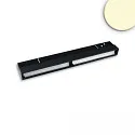 LED Wallwasher LINE+ ON-OFF für NV-Schienensystem TRACK48, 48V DC, 12W 3000K, 100° asymmetrisch, CRi> 90, schaltbar, schwarz