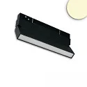 LED Linear-Schienen-Strahler 22cm für NV-Schienensystem TRACK48, 48V DC, 12W 3000K 120°, CRI90, UGR<19, schwenkbar