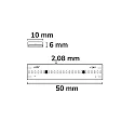 ISOLED fully siliconised LED strip HT927 COB / HIGH TEMPERATURE 100°C 2-pole white